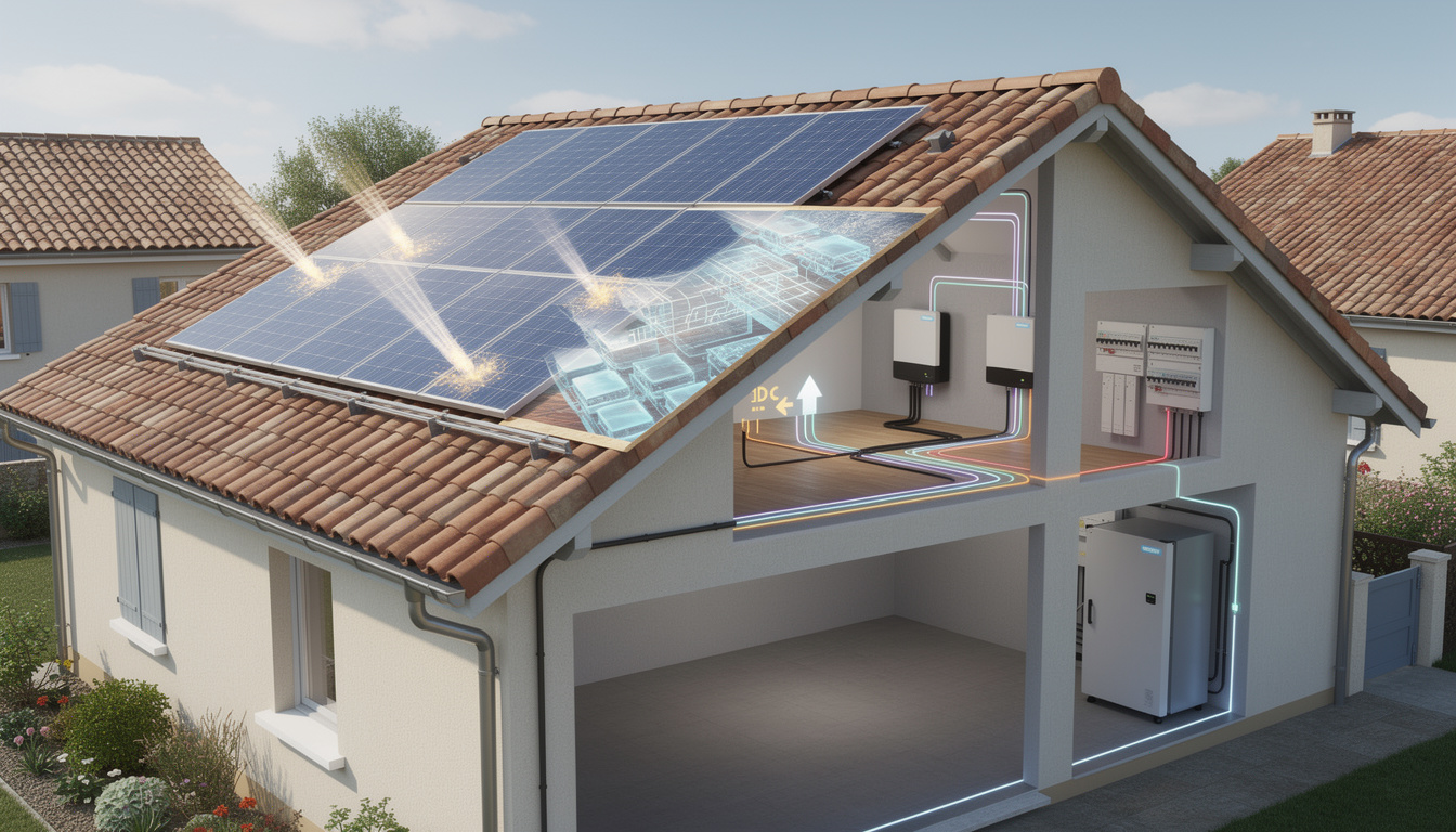 Comment fonctionne un panneau solaire 2 découvrez le fonctionnement d'un panneau solaire, son principe de conversion de l'énergie solaire en électricité et ses avantages pour une énergie propre et durable.