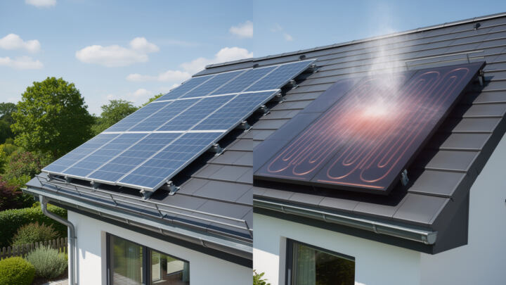 Panneau solaire photovoltaïque ou thermique : lequel choisir 1 découvrez les différences entre les panneaux solaires photovoltaïques et thermiques pour choisir la solution la plus adaptée à vos besoins énergétiques et environnementaux.